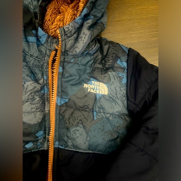 The North Face Reversible Winter Coat Sz 3T. Perfect for Winter - Picture 4 of 6
